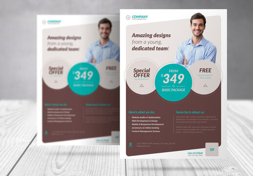 Business Corporate Company Flyer Design