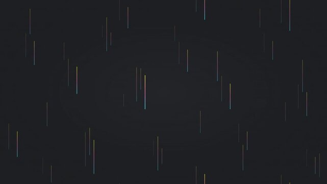 Modern Holographic Rain Streaks Vector Motion Background Loop
