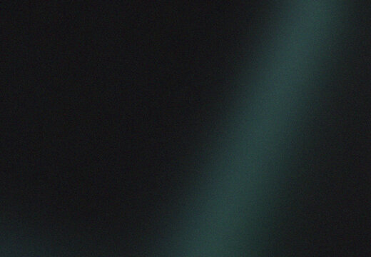 Soft light beam glowing in the dark black background