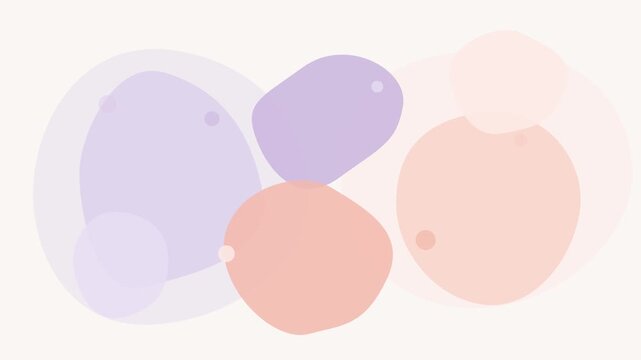 organic liquid blob pastel pattern motion background