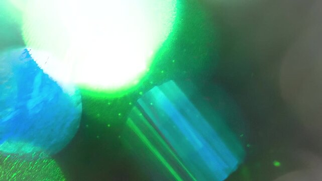 Dark Energy Annihilates Light. Chaotic flickering and flashing of geometric shapes as a visualization of physical processes in scientific experiments and research at the atomic level
