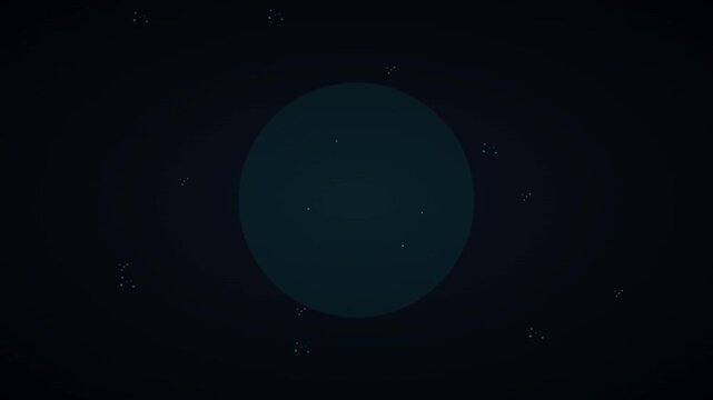 particle swarm digital modern vector background animation