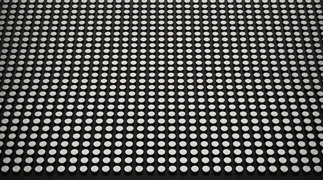 Clean Geometric Pattern Layout of a Micro Electromechanical Actuator Grid.