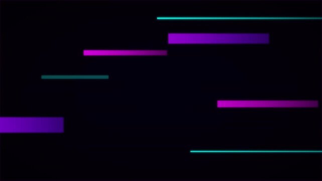 retro 80s vhs glitch vector motion background