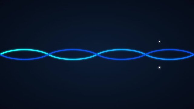 abstract dna helix scientific vector motion background