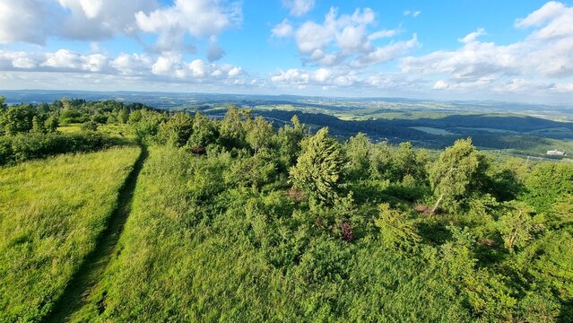 Egge Tower, panoramic view from Velmerstot