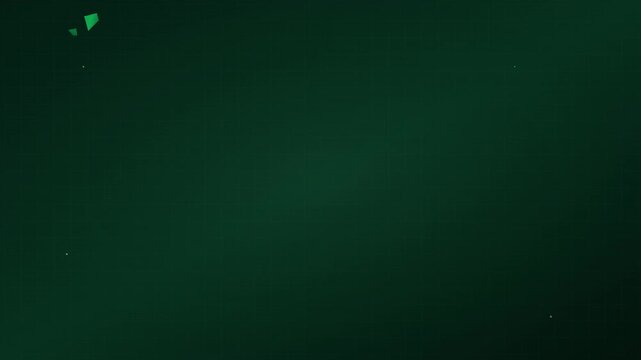 Creative Blockchain Node Connection Animated Vector Graphic