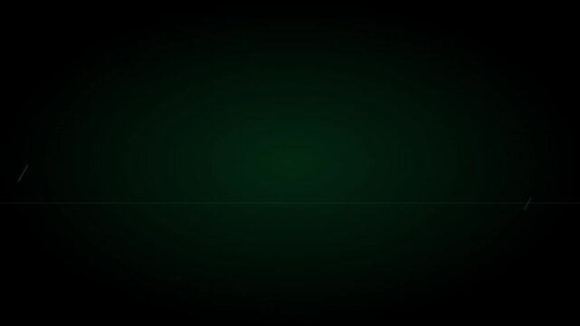 dark sleek tech grid green matrix animation