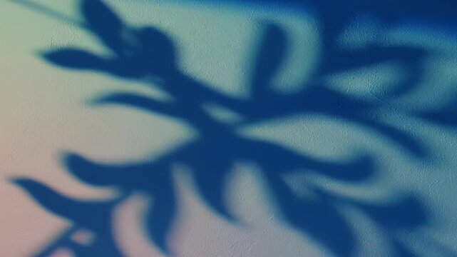 Blue floral pattern on fabric closeup.