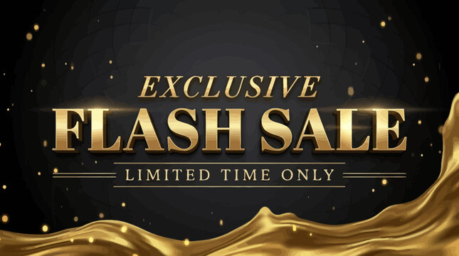 Luxury liquid gold obsidian motion