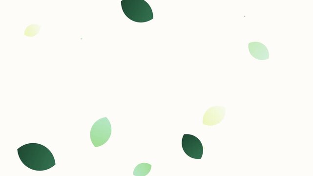 eco friendly green organic leaf vector background
