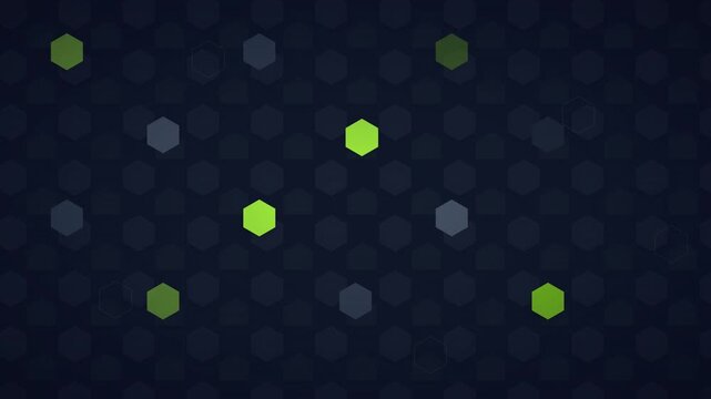 abstract geometric flat tech presentation slide background