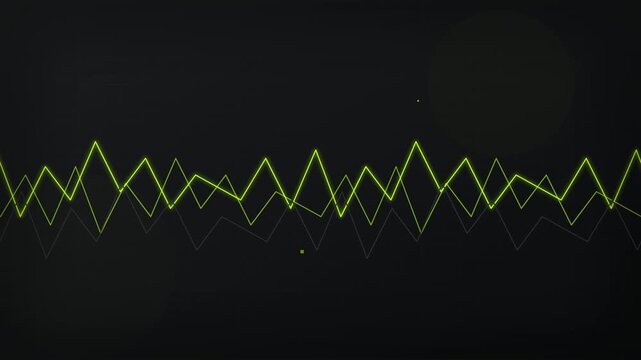 Electric Lime And Charcoal Modern Day Trading Background