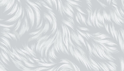Soft White Faux Fur Texture © Minty Focus