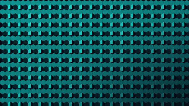 Futuristic Hexagon Honeycomb Grid Glow Tech Background