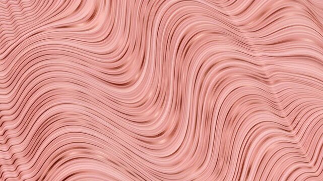 Abstract Wavy Texture: A mesmerizing abstract pattern featuring soft, flowing waves in a delicate rose gold hue, creating a sense of movement and fluidity.