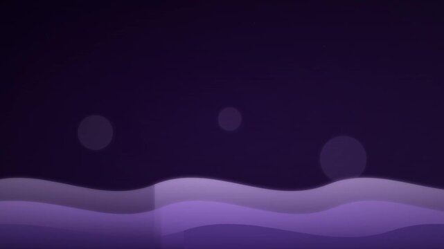 Lavender Dream Cloud Particle Presentation Abstract Design