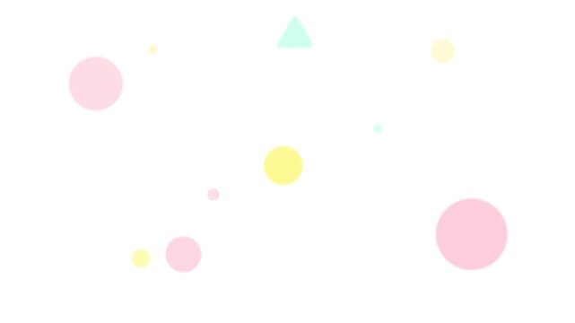 Minimal Pastel Geometric Floating Vector Shapes Background