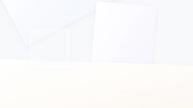 minimal white on white vector motion background