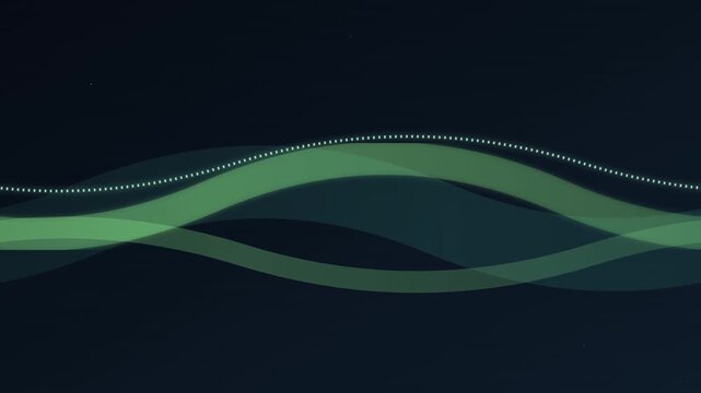 sleek abstract vector ribbons ai data stream background
