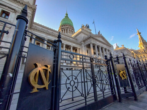 Palace of the National Congress of Argentina in Buenos Aires