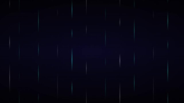 Sleek High Tech Data Stream Vector Animation
