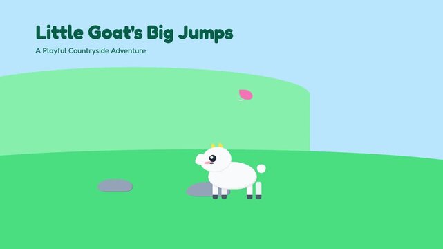 Little Goats Big Jumps A Playful Countryside Adventure Animation.
