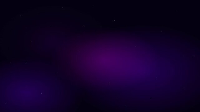 space exploration stars nebula abstract vector animation