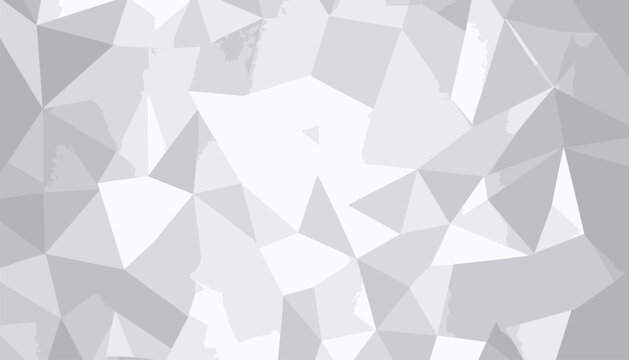 Vector abstract gray, triangles background.