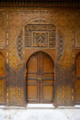 Obraz premium Ornate Zawiya Door - Fez, Morocco