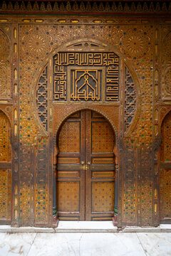 Ornate Zawiya Door - Fez, Morocco