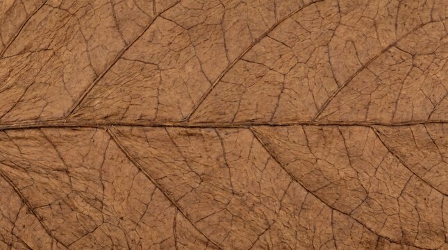 tekstur close up detail daun tembakau kering