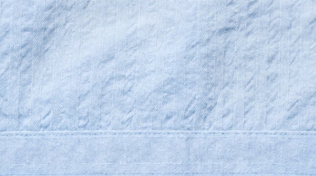 Light blue textured fabric background