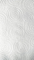 Fototapeta premium White Embossed Paper Texture with Circular Pattern
