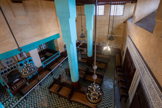Ibn Danan Synagogue Interior - Fez, Morocco