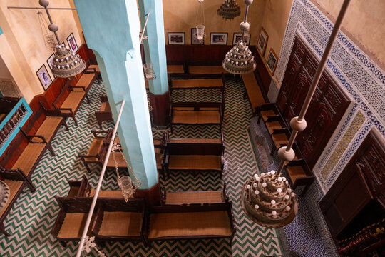 Ibn Danan Synagogue Interior - Fez, Morocco