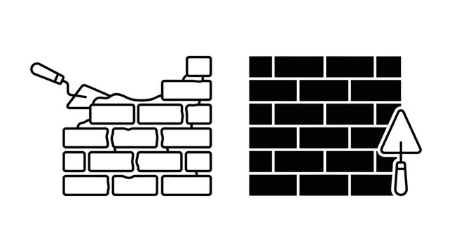 Brick Walls Compared with Trowels