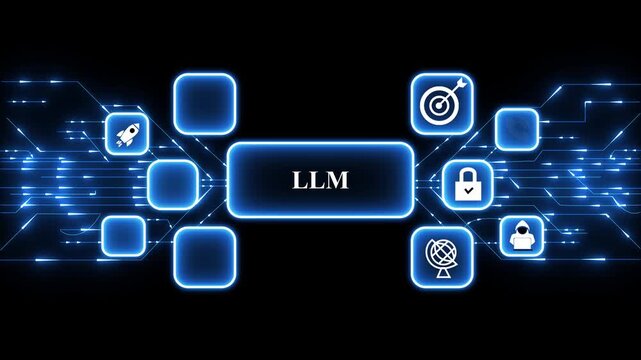 Visualizing cloud migration strategy global connectivity and business technology concepts.Digital Circuit Network. icon. 4k technology animation
