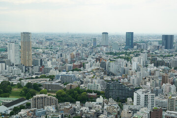 Fototapeta premium 恵比寿周辺の都市風景