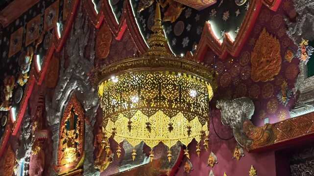 Fire in Thai temples and churches.