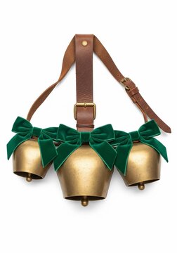 Golden Chimes, Emerald Bows: A Symphony of Anticipation