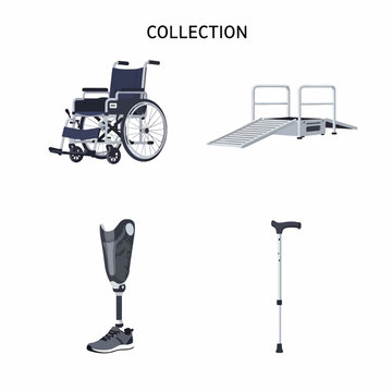 Collection of Mobility and Prosthetic Devices.