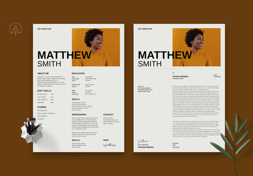 Simple Minimal Resume Design