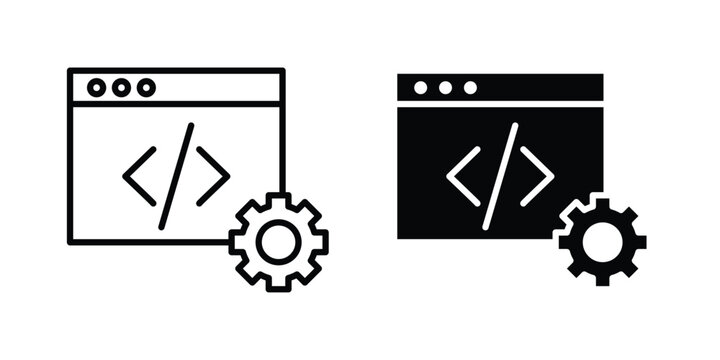 Web development icon