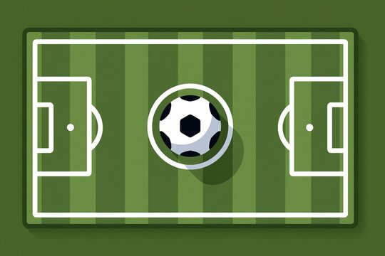 soccer ball on green grass
