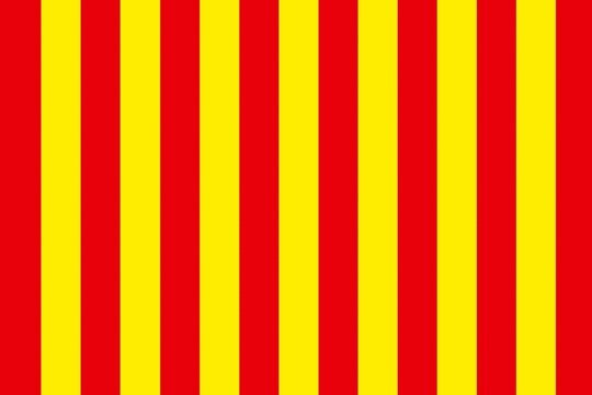 Vertical Red and Yellow Stripes Background or Wallpaper. Senyera (Catalonia/Aragon). Flag of Provence. Motorsport Slippery Track Flag. Flag of Foix