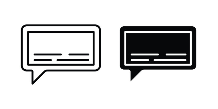 Subtitles icon