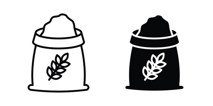 Flour bag icon