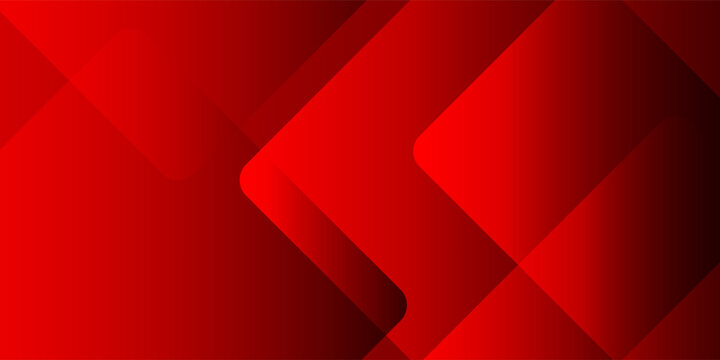 Abstract red black background with dynamic overlapping square shapes minimal geometric dark gradient texture banner for gaming technology corporate business presentation vector