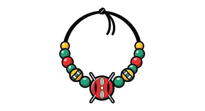 Colorful ladybug charm bracelet accessory.
